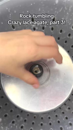 crazy lace agate, part3! #family #rocktumbler #rocktumbling #iwantalltherocks #corememories | Kairo Pearl Explorer