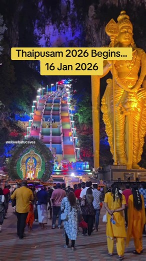 Thaipusam 2026 Celebrations at Batu Caves