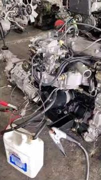 Toyota 22R Dyna Fuel 4 cylinder Engine #toyota #viralshorts