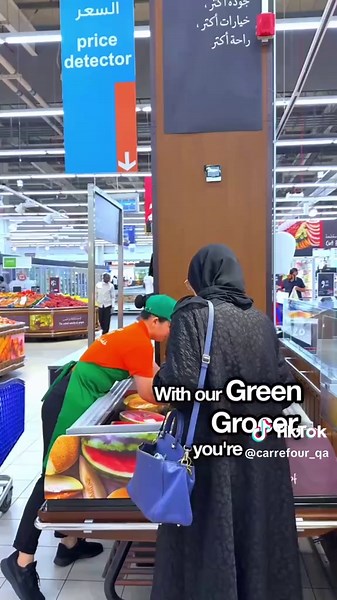 Fresh Produce Shopping at Carrefour Qatar