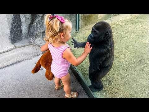 When Your Baby Finds Their Best Friend in Nature ❤️