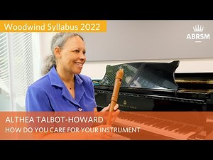 How do you care for your instrument? | Woodwind 2022 | Althea Talbot-Howard
