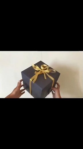 DIY Explosion Box 💥 Diy Gift Box #craft #explosionbox #diygift #giftbox #unboxing#diy #trending#art