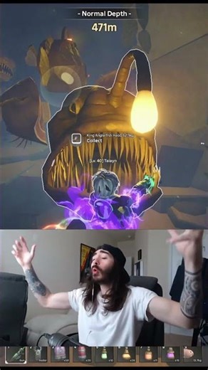 I finally caught the rarest fish in the Abyss 🐟✨ #shorts #roblox #abyss