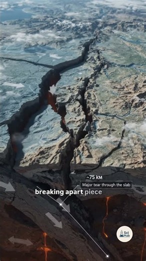 Scientists Just Found a Massive Tear Inside Earth’s Tectonic Plate 😱🌎