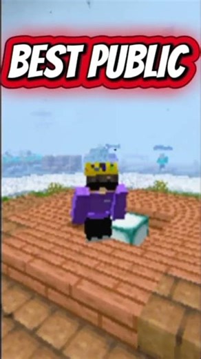 BEST PUBLIC SURVIVAL SMP IP AND PORT #minecraft ##minecraftpublicsmppe #viral #100kvews