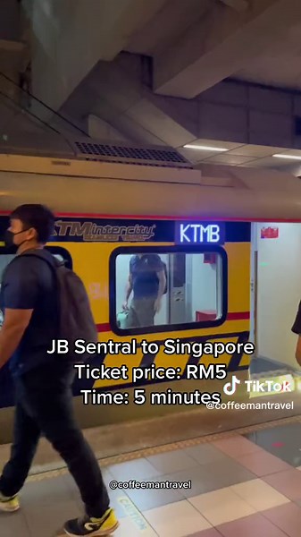 Malaysia Gemas to Singapore Train Experience