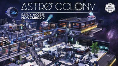 星际殖民地建设游戏《Astro Colony》将在11月7日于STEAM发售 支持中文