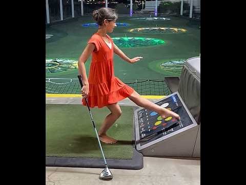 "BAREFOOT DANCER PLAYING GOLF'"A MAGIC WATER""PRETTY AND STRONG'