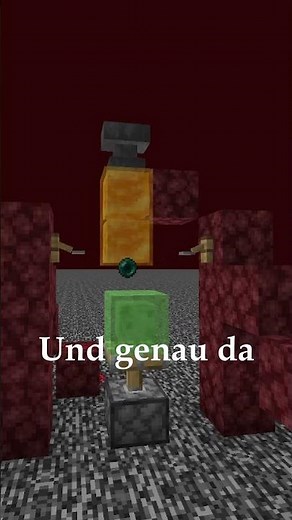 Einfachster Chunkloader für den Nether #minecraft