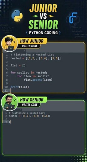 Python Nested Loop vs One-Liner 😳