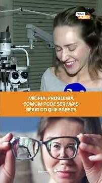 Ophthalmologist explains symptoms and treatment of myopia (PART 1) #StayAlert