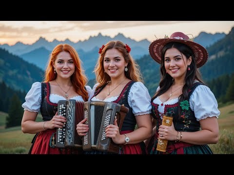 ⛰️ Let the Mountains Play! Relaxing Music from the Mountains – Accordion German Folk 🌲🎸