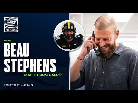 Beau Stephens Gets The Draft Call | 2026 NFL Draft