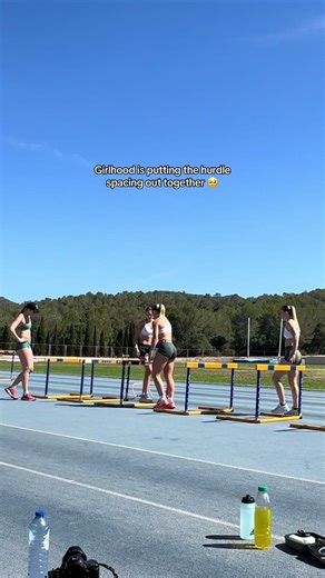 Girlhood: Embracing Track and Hurdles Together