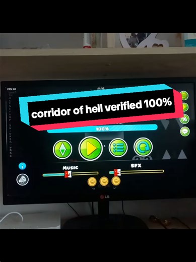 corridor of hell verified 100%(layout)#top1#showcase#extremedemon#geode#fyp