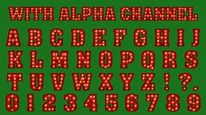 clip-1108780223-looped-broadway-style-retro-light-bulb-font