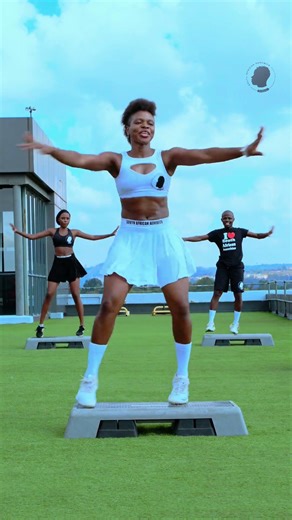 Advanced Step class | Arinao Nethavhani | Mafa Thapelo Abram | Onthatile Elsie Mothibe #aerobics