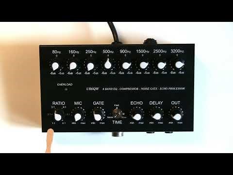 UR6QW audio processor for Icom 7300