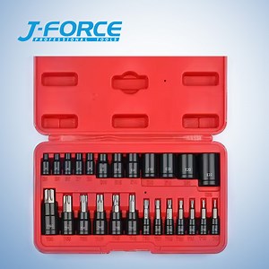 [Hot Item] Harware Tool 25 Piece Set Torx and External Socket Bit Set