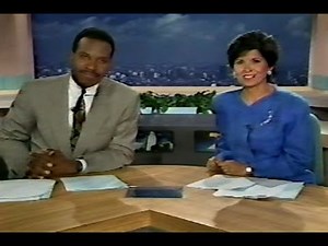 KCBS TV Channel 2 Action News Weekend Report 5pm Los Angeles July 6, 1991