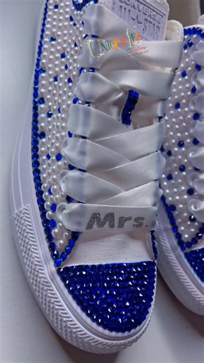 294K views · 4.7K reactions | My man My man  Another gorgeous bride, another customized wedding shoe masterpiece! Congratulations, Mrs. Jacobs! | UniqueLee Creations | Facebook