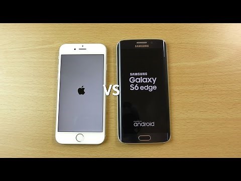 iPhone 6s VS Samsung Galaxy S6 Edge - Speed & Camera Test!