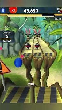 Sonic Dash 2: Sonic Boom Run Part 5 Highlights #sonicdash #Shorts #gaming #mobilegaming #gameplay