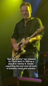 10K views · 37 reactions | The story behind “Bye Bye Johnny” a song by Chuck Berry covered by Bruce Springsteen | Songs by Springsteen | Facebook