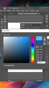 🔥 Create a Z Letter Logo Using the Blend Tool in Illustrator! (Viral Trick) #shorts