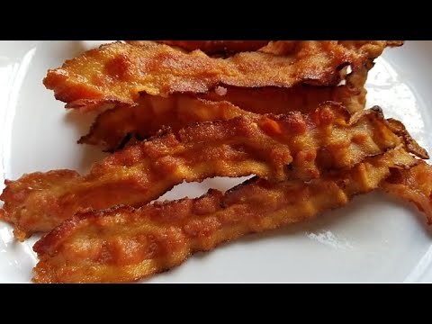 How to make Crispy, Chewy Bacon! Perfect Bacon Every Time!!! Easy Crunchy Chewy Bacon Video!