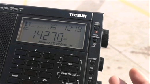 “单边带”收到了远程互联通讯～体验德生PL600收音机SSB功能