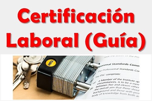【 MODELO de Certificación Laboral 】 | DESCARGA una copia en 2026