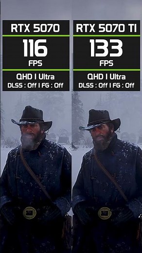 RTX 5070 vs RTX 5070 Ti - Which GPU wins at 1440p? #gaming #gpu
