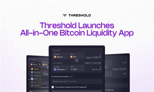 Threshold launches all-in-one Bitcoin liquidity app