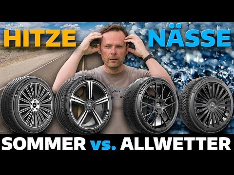 Reifen-Extremtest bei Hitze & Nässe: Ganzjahresreifen vs. Sommerreifen - Bloch erklärt