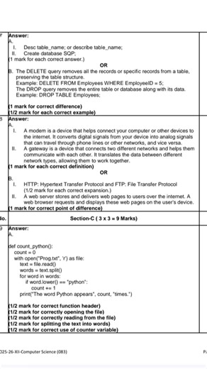 MUST DO Questions for class 12 Computer Science Board Exam 2025🔥 | Last minute tips for CSC Exam📚