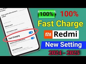 Redmi Mobile Slow Charging Problem solved | How to Enable Fast Charging in Redmi Mobile | Mi, Redmi