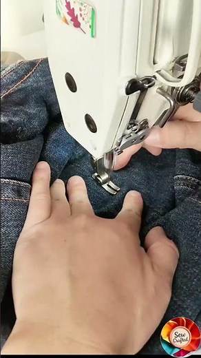 How to Fix Ripped Jeans with Color Patches | Easy Jeans Repair Idea