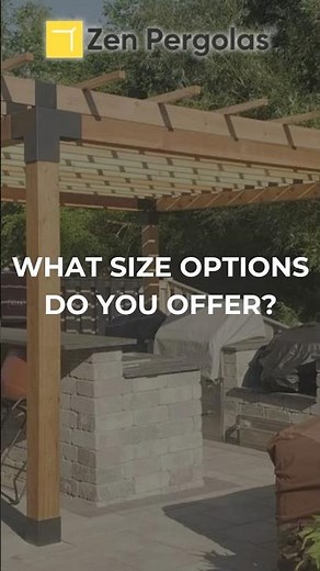 Not every outdoor space is the same, so your pergola shouldn’t be either.