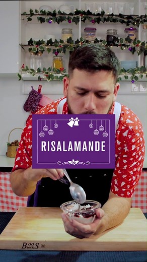 Make this traditional Danish Christmas dessert your own, with a little help from Chef Nik! 💜 P.S. We hope you find the hidden almond 😉 Save the recipe: Serves 15 Cooking time: 6 hours What you’ll need: 250ml water 230g Japanese rice 500ml Emborg Milk 1 Vanilla pod 250g Emborg Whipped Cream 50g Almonds (blanched), roughly chopped but leave 1 whole Almond essence 1 can cherries 125ml (½ cup) orange Juice 100g (½ Cup) sugar Steps: 1. In a large pot, boil water and rice together for 5 minutes. The
