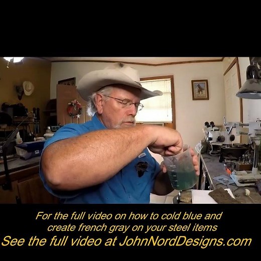 How to Cold Blue and French Gray steel