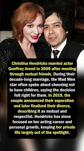 Christina Hendricks’ Honest Choice