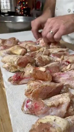 Smoked salt & pepper chicken wings recipe