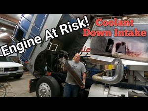 Orwell Looses An Aftercooler Core! Major Engine Issues!