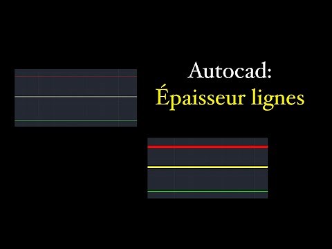 Autocad - Line Thickness