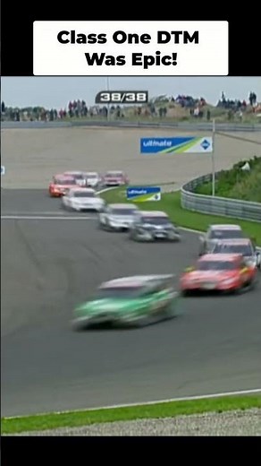When Class One DTM cars go all out 💀 #dtm #audi #motorsport