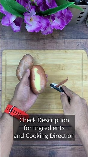 Microwave Mashed Potatoes #Shorts