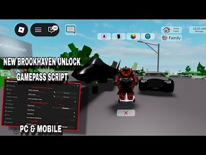 NEW Brookhaven Unlock Gamepass And Premium Script | Redzhub Fluxus,Hydrogen,Delta,Arceus X Mobile