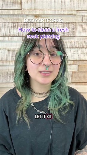 How to Clean a Rook Piercing | Bodyartforms.com